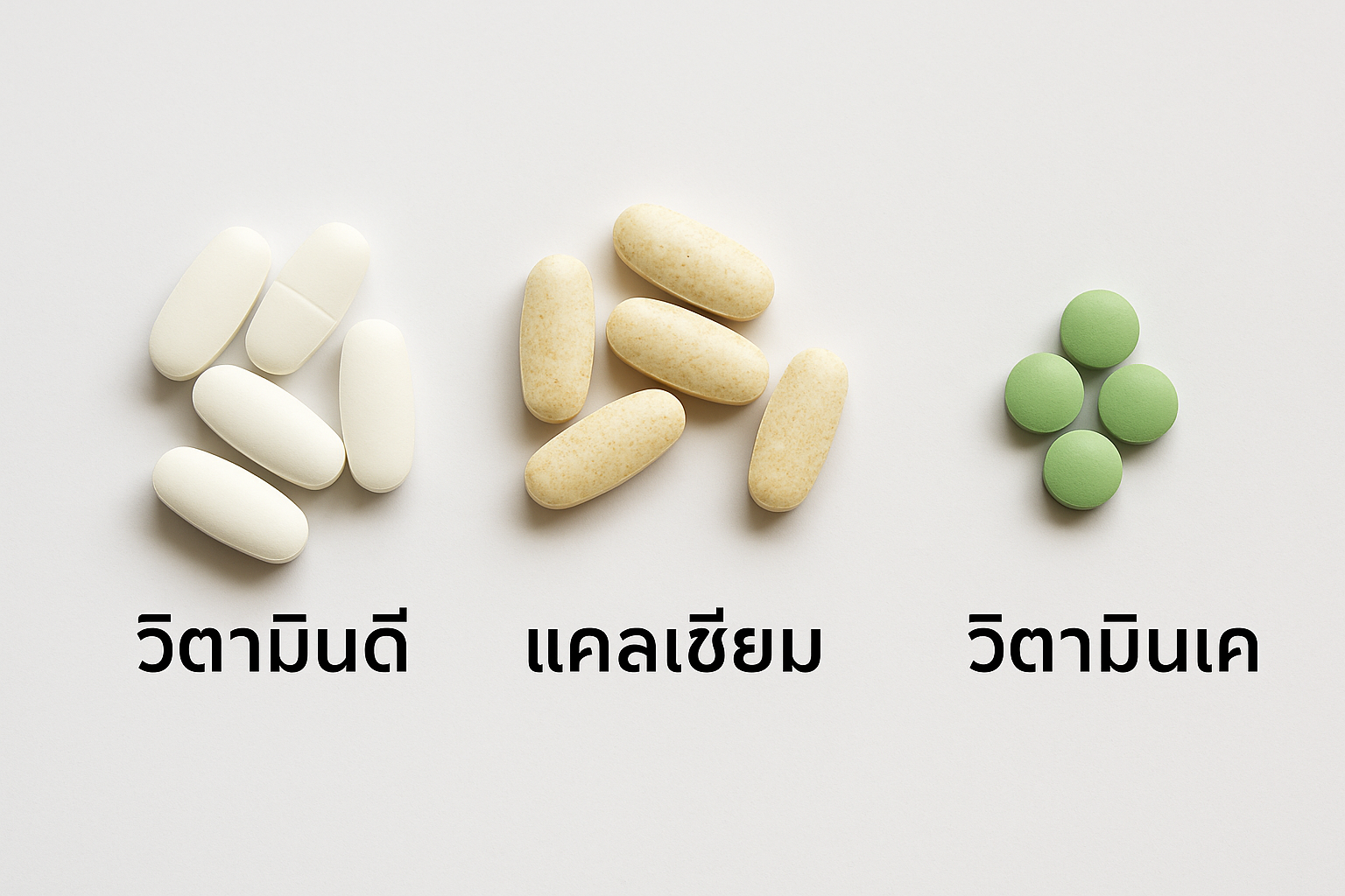 แคลเซียม–วิตามินดี–วิตามินเค จำเป็นแค่ไหนสำหรับคนกลัวกระดูกพรุน?